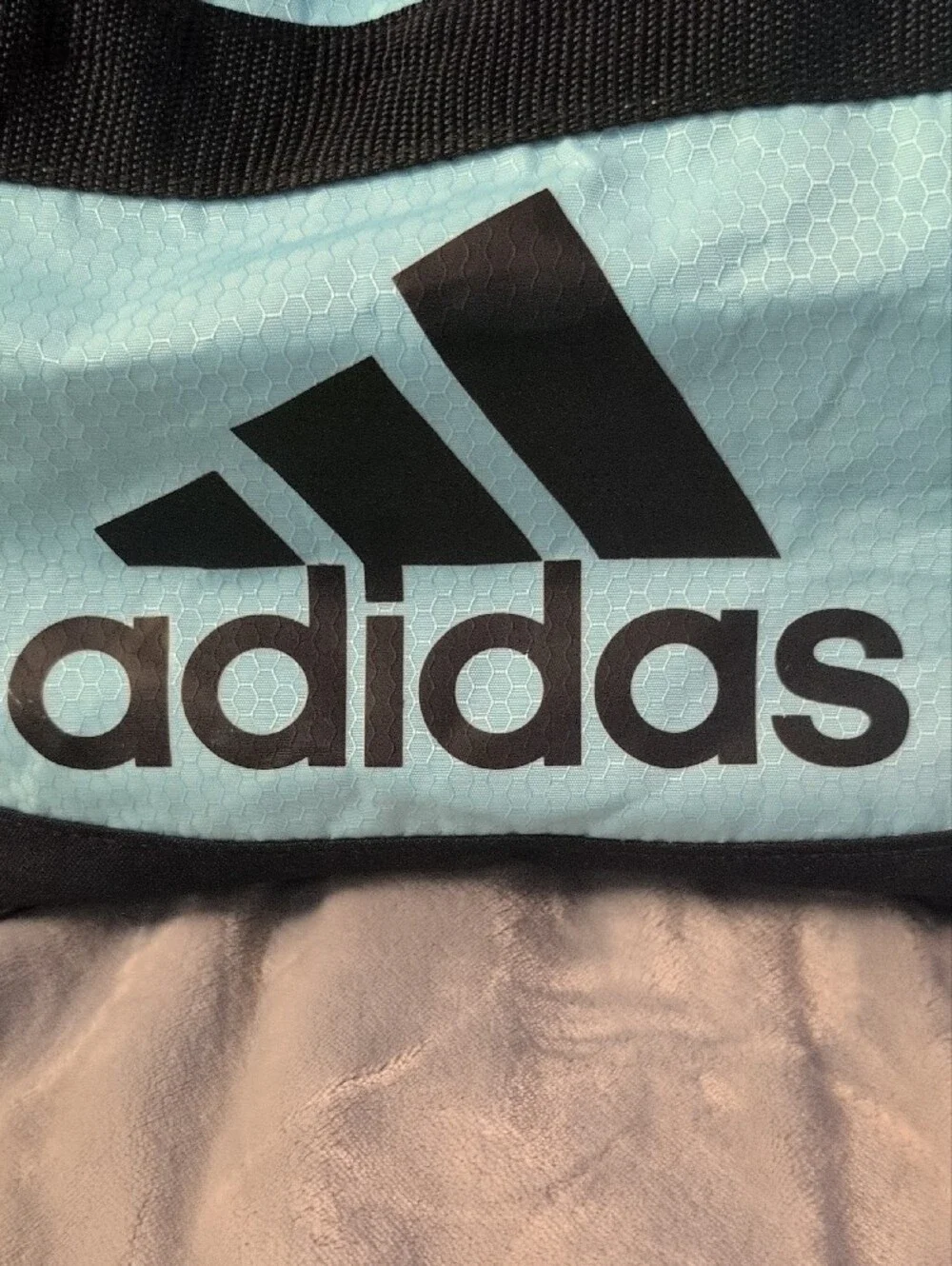 adidas Teal and Black Training Duffel